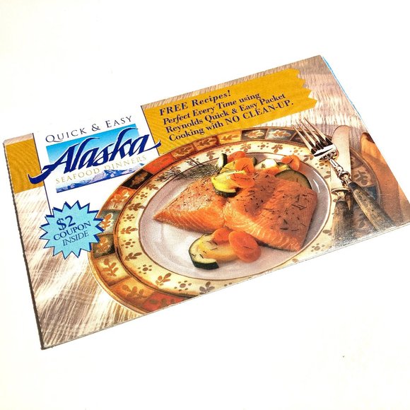 3 Vintage Reynolds Wrap promo Recipe Packets - Picture 2 of 14